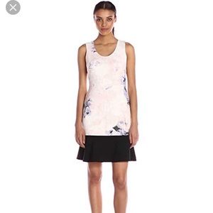 Ellen Tracy Flounce Hem Sheath Dress, Size 8